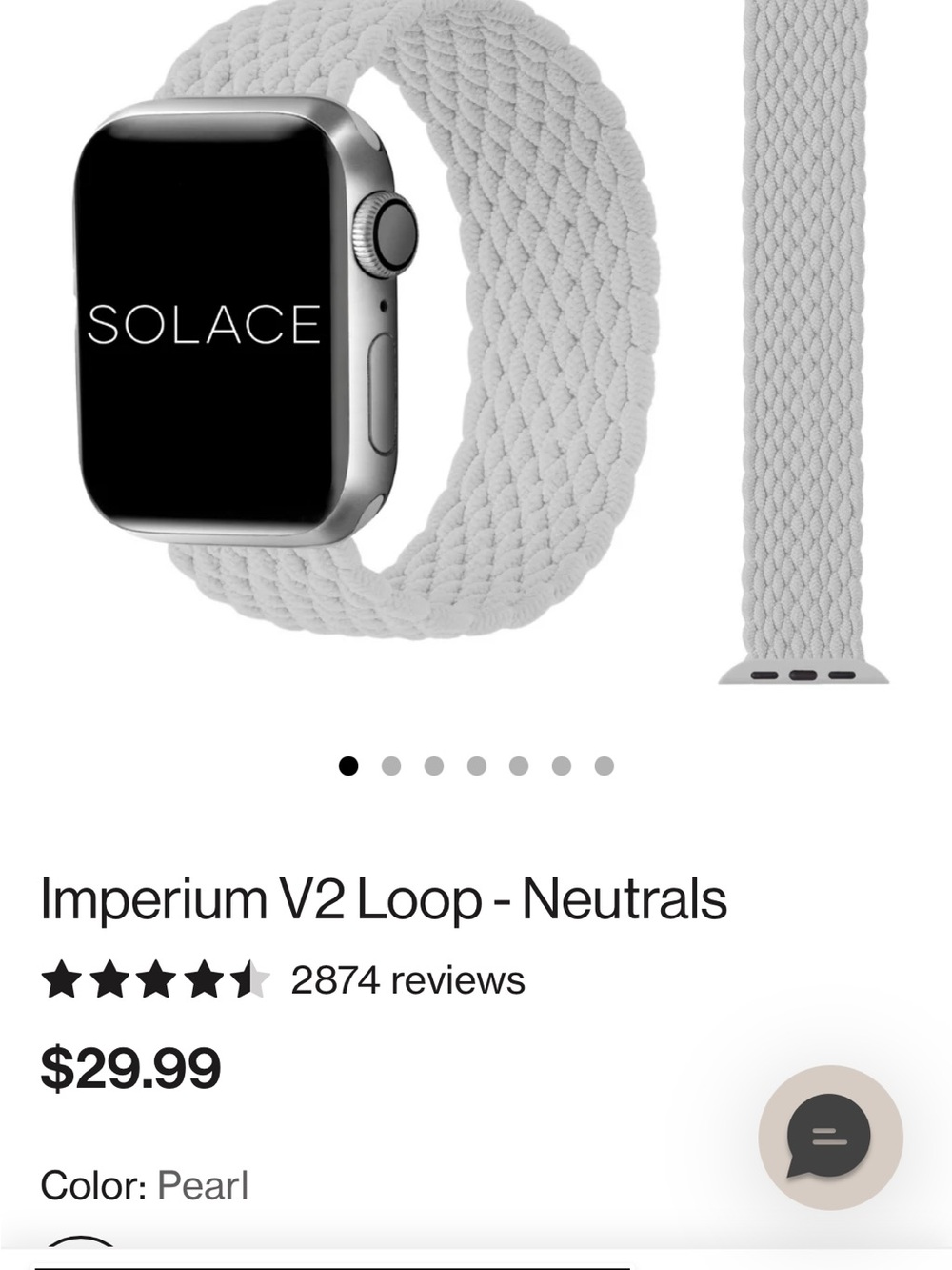 SOLACE Imperium V2 Loop Smartwatch Band - sand